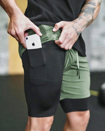 Men's Pocket Compression Shorts