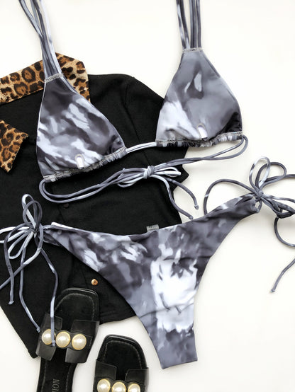 New Printed Bikini European And American Hot Style Sexy Beach Swimsuit