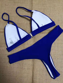 European And American New Split Sexy Bikini Women's Swimwear