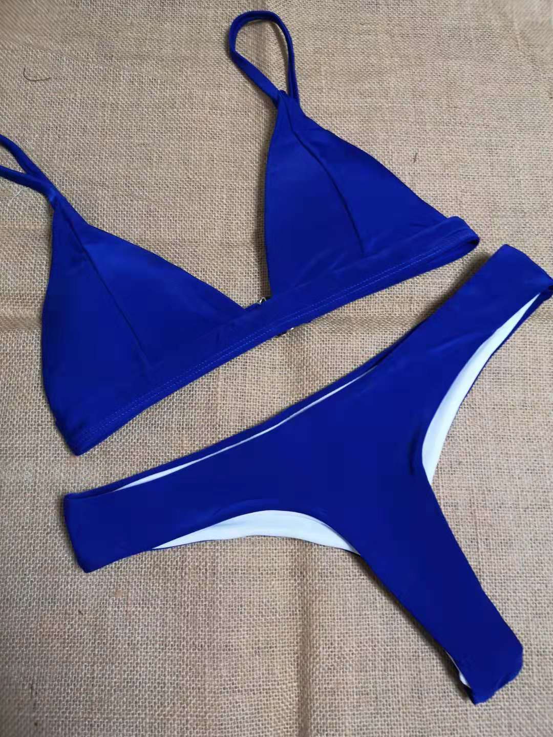 European And American New Split Sexy Bikini Women's Swimwear