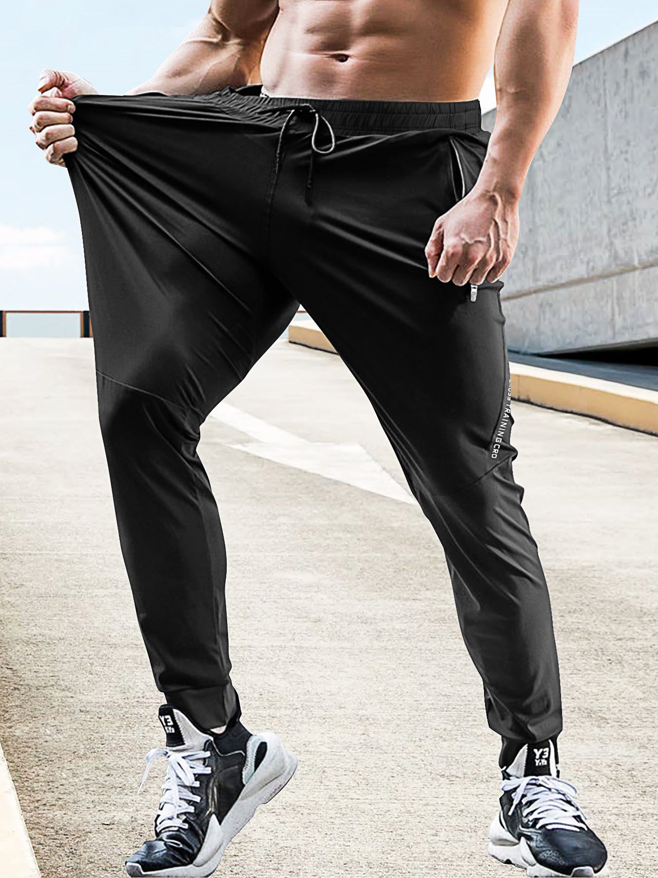 Loose Tappered Men's Sports Youth Casual Pants