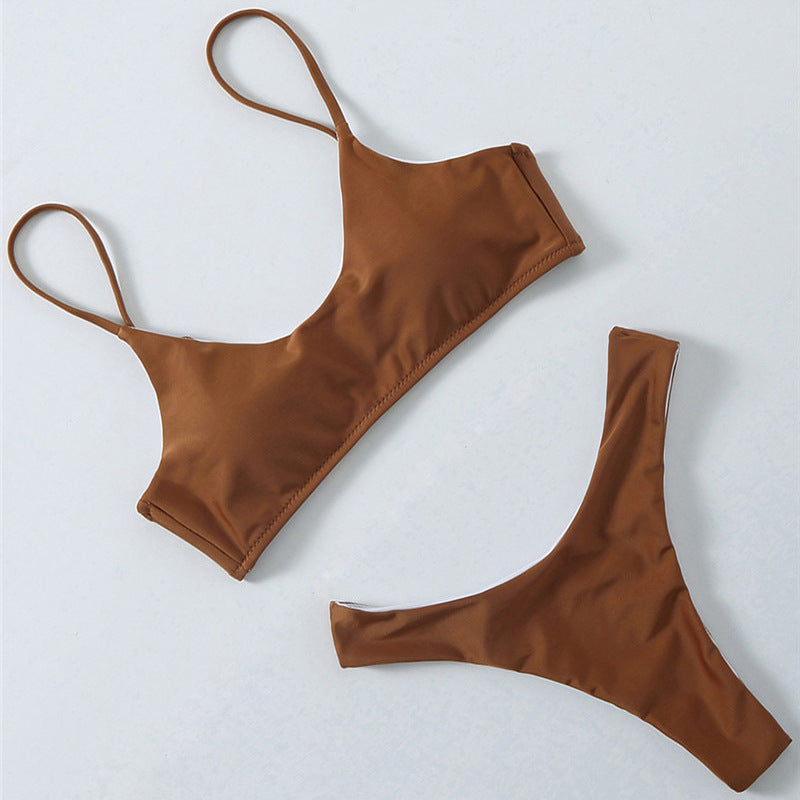 Classic women's split swimwear