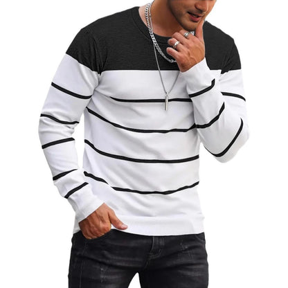 Men's Knitwear Fashion Crew Neck Casual Sweater