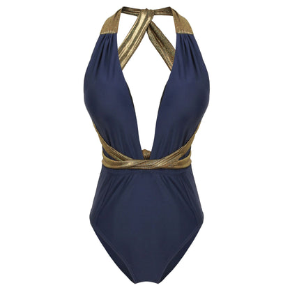 Elegant Hollow One Piece Swimsuit