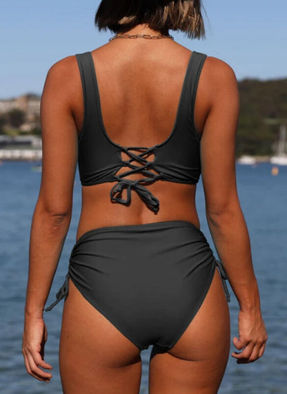 Women Fashion Strappy Bikini Swimsuit