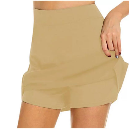 Skirt Ladies Large Size High Waist Slim Slimming Short