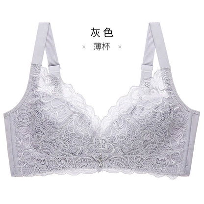 Lace Ancient and Modern Brand Ultra Thin Bra Sexy Wireless Non-Sponge Lady Intimates Push up Adjustable