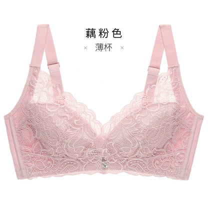 Lace Ancient and Modern Brand Ultra Thin Bra Sexy Wireless Non-Sponge Lady Intimates Push up Adjustable