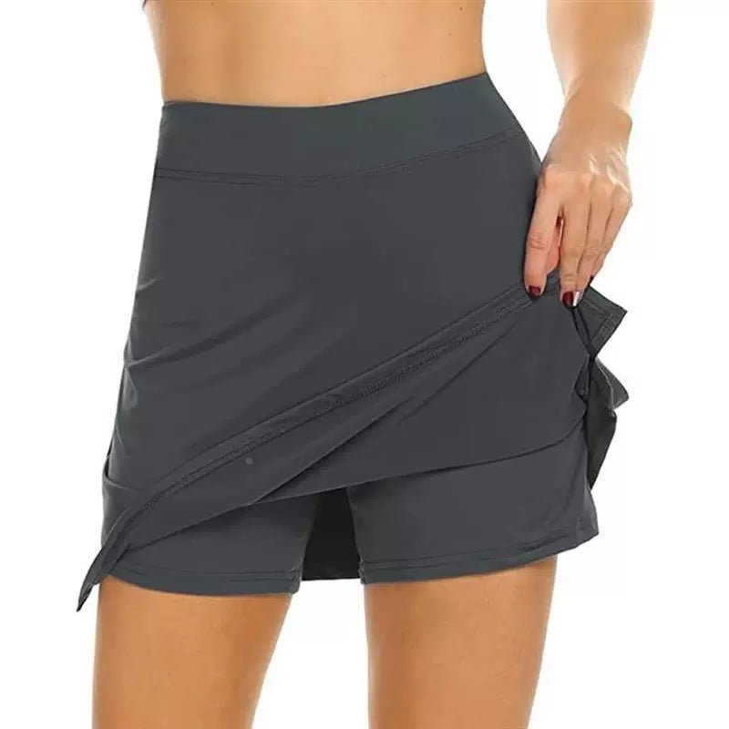 Skirt Ladies Large Size High Waist Slim Slimming Short