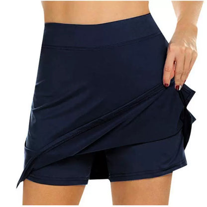 Skirt Ladies Large Size High Waist Slim Slimming Short