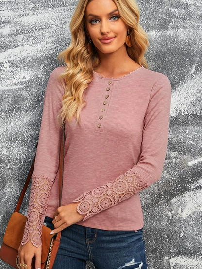 Loose Thin Long Sleeves T-shirt All-Matching Plus Size Casual Bottoming Shirt Female