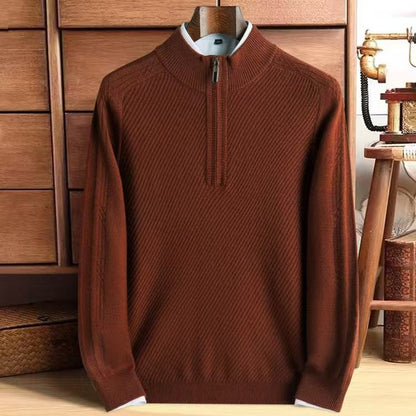 Thickened Knitting Sweater Pure Wool Men