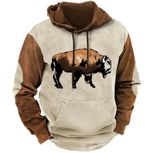 Vintage Pullover Hoodies For Men Autumn Retro Men Hoodies Fashion Oversized Sweatshirt Long Sleeve Casual Men ‘S Clothing Tops