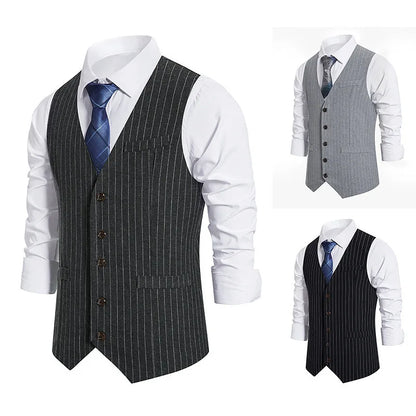 Customized suit vest men's work clothes suit best man's business suit plus size wedding casual vest