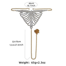 Fashion Bra Thong Body Chain Women